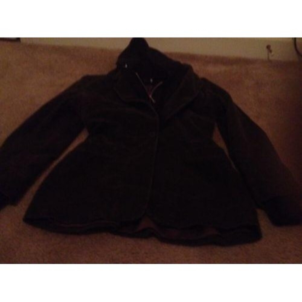 Vtg Urban Renewal Adult Corduroy Blazer Jacket Coat Attached Sweatshirt Size S